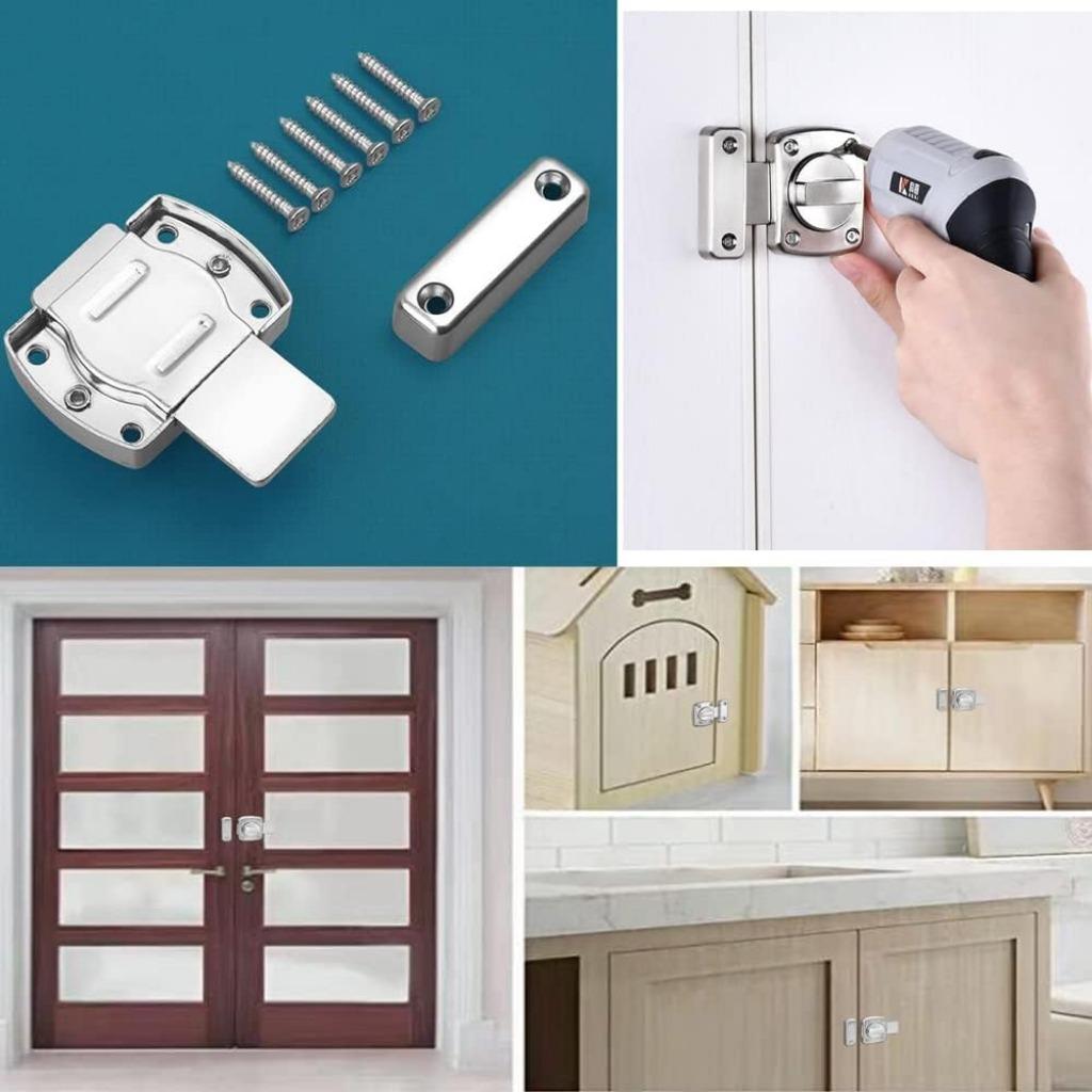 Ночной замок с двухсторонним поворотным замком безопасности — фото 6