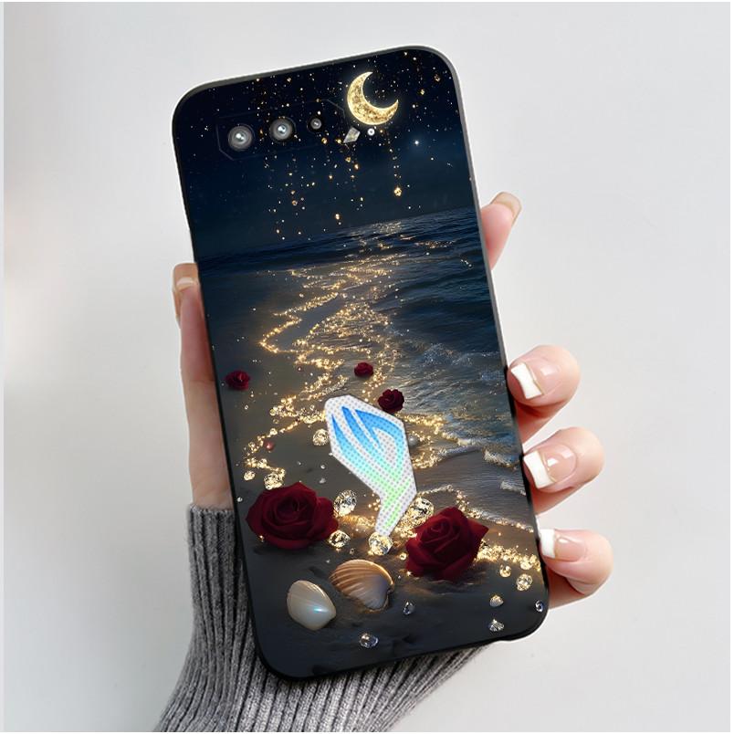 For Asus ROG Phone 5 5s Case Luxury Cute Love Rabbit Funny Soft TPU Silicone Protective Back Cover For Asus Rog 5 5s Phone Case