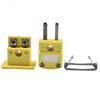 1 Set K-Typ Thermoelement Miniaturbuchse Legierung Gelb