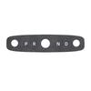 For Tesla Model 3 Highland 2025- Model Y 2025- Alcantara Car Front Reading Light Panel Trim Sticker Interior Accessories