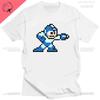 Official Megaman Player Select Men'S T-Shirt Mega Man Video Game Men Printed Tee Fashion Summer Cotton Casual Men'S Gift T Shirt