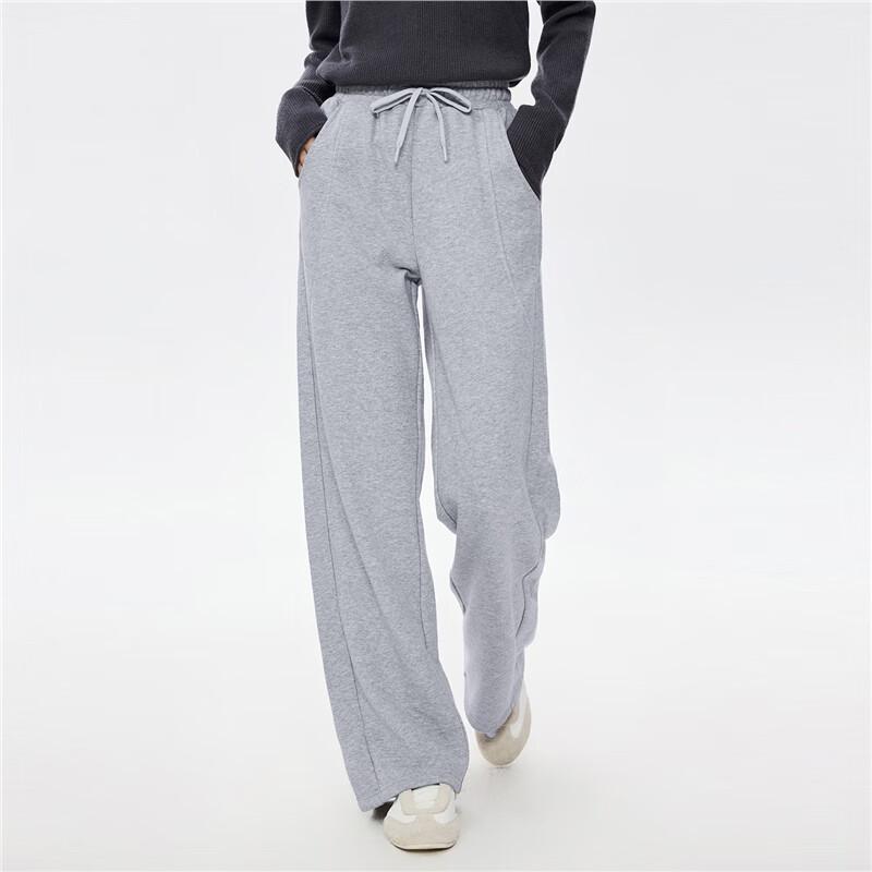 Giordano Women's Casual Wide-Leg Sweatpants