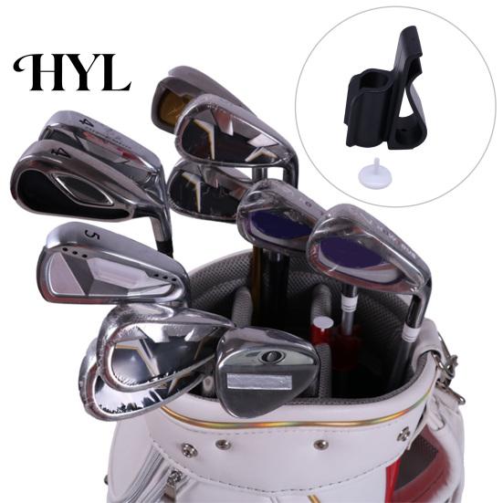 Fixed Golf Clubs Putter Clip Portable Wear-resistant Strong Grip Easy to Remove Detachable Tool Plastic Versatile Club Bag Accessories