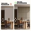 10pcs 30cm Self-adhesive Grille Wallpaper,3D Wood Grain Grille  Self-Adhesive Wall Stickers, Suitable for Indoor Wall Decoration