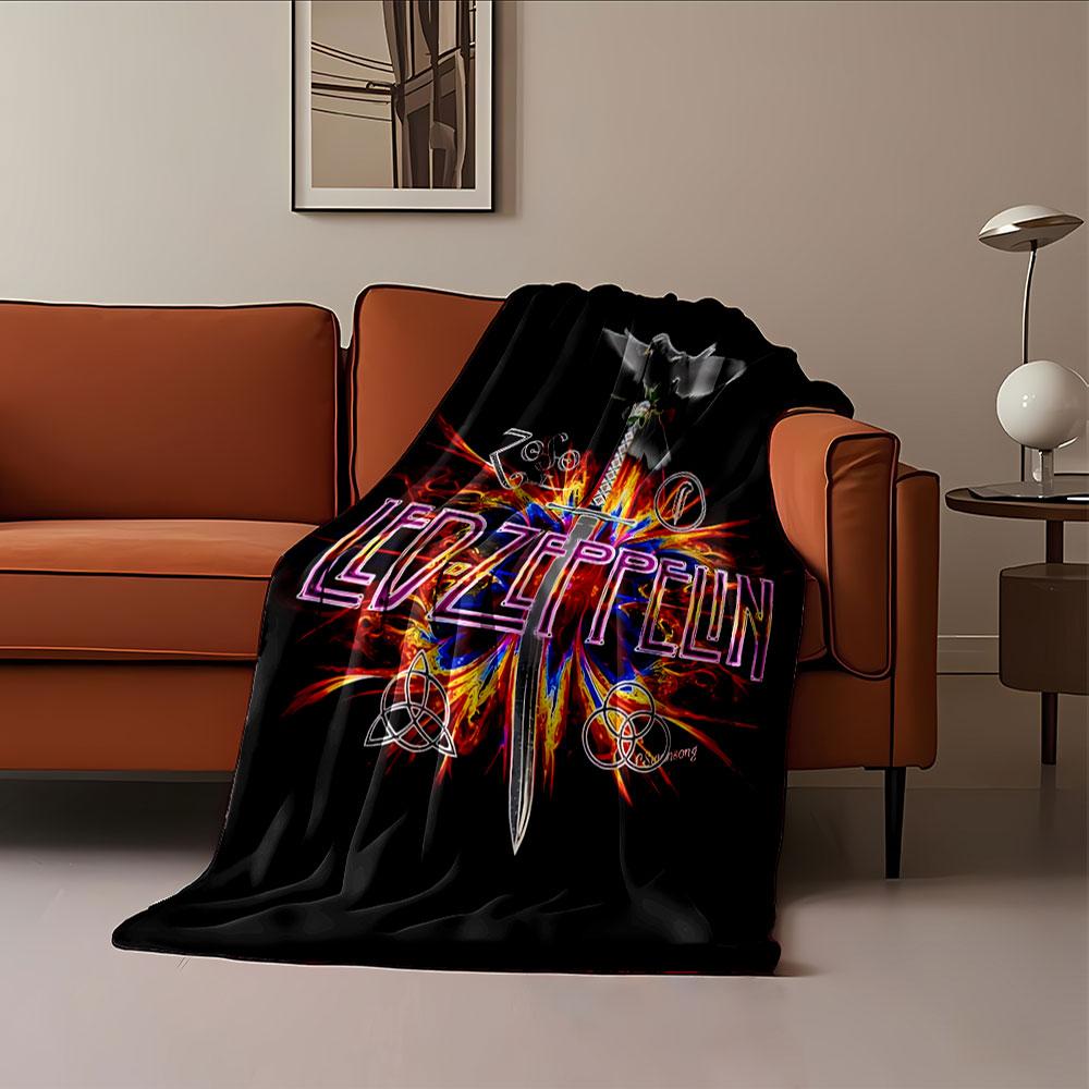 Led Zeppelin Sword Art Blanket for all seasons blanket lunch break throw gift