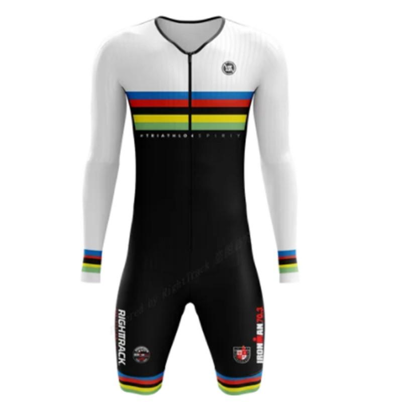 Mens Cycling Bodysuit Outdoor Road Bike Riding Suit Quick-Dry Lycra Performance Gear
