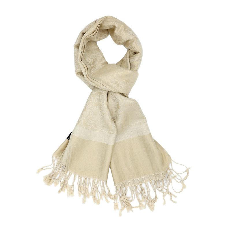 Luxury Brand Light Luxury Shawl Women'S Wrap Scarf Design Jacquard High-End Imitation Cashmere