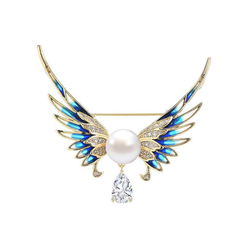 

Броши для пожилых людей, брошь в виде цветка, листа, булавки для женщин, костюм, подвеска, модные броши, ювелирные изделия 4.3cm x 5.0cm золотой