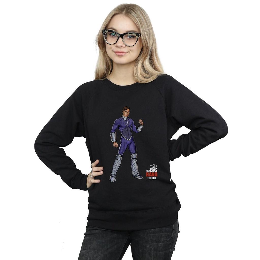 The Big Bang Theory Womens/Ladies Raj Superhero Sweatshirt