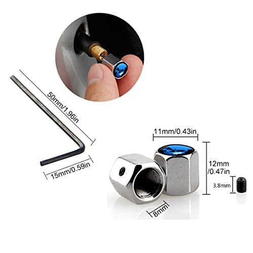 SC RACING Air Valve Cap Air Cap Motorcycle Car Automobile Bicycle