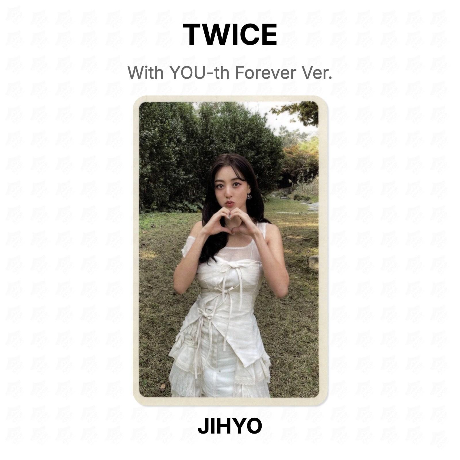 TWICE With YOU-th Forever Ver. Official Photocard JIHYO