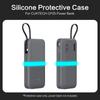 Solid Color Silicone Case Shockproof Carrying Case for CUKTECH CP25 20000mAh Power Bank 55W Travel