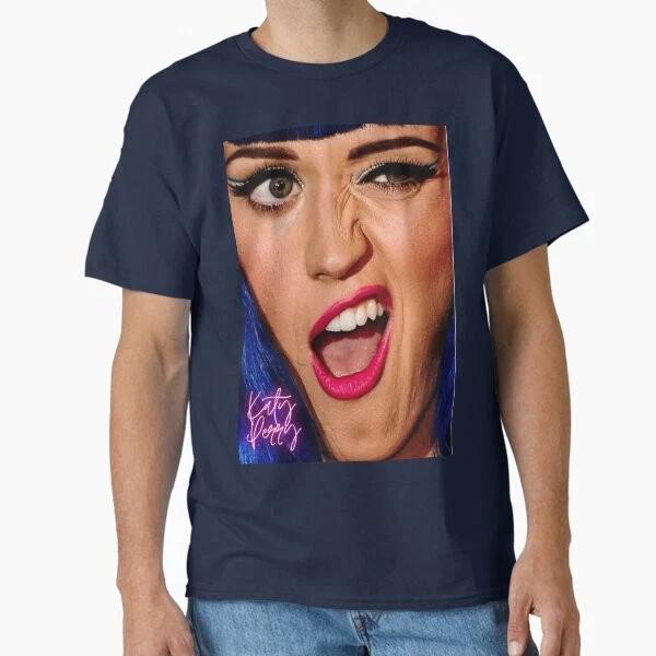 Katy Perry Double Expression Face Classic TShir Made In UsaAus TShirt S2xl S