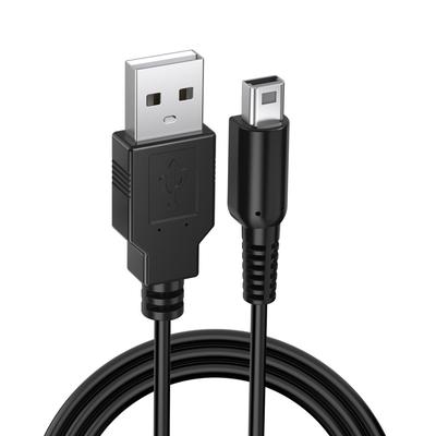 Cargador 3DS Cable de Carga Cable de Alimentación USB 3DS Cargando New 3DS 1.2m XL/3DS LL/New 3DS/3DS XL/3DS etc.