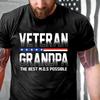 Veteran T Shirt Veteran Grandpa The Best MOS Possible T Shirt Veterans Day Shirt