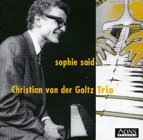 

CD CHRISTIAN VON DER GOLTZ, STEFAN WEE - SOPHIE SAID Japan Jazz Used