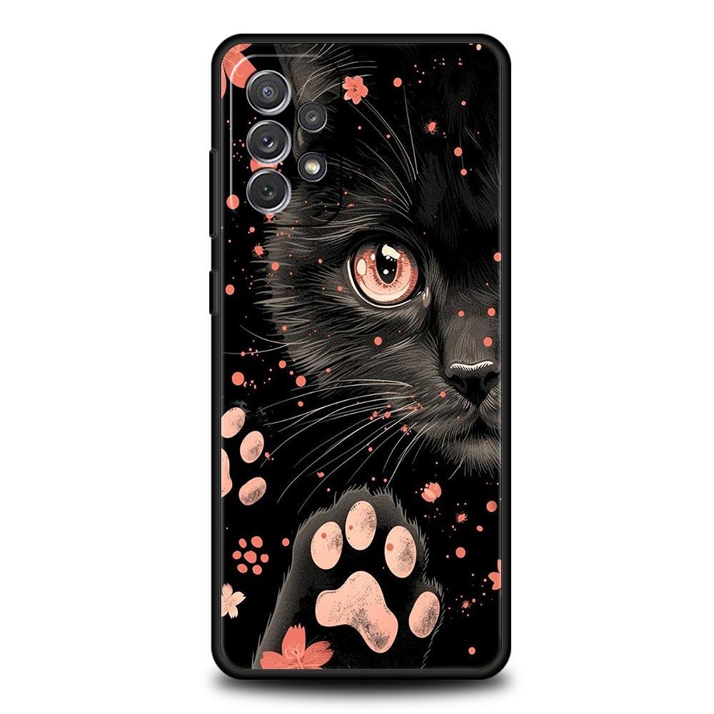 Daily Life of Cats Phone Case For Samsung Galaxy A17 A07 A55 A35 A25 A15 A05s A33 5G A31 A23 A21s A13 A41 A73 A53 A51 A71 Cover