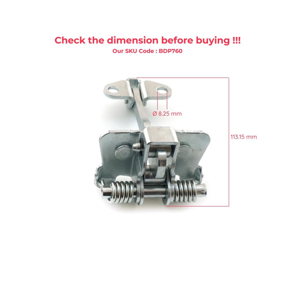 BDP760 Front Left OR Right Door Catch Hinge Brake Stop Check Strap Limiter 9181C2 for Peugeot 106 I II Citroen Saxo 3/5 Door