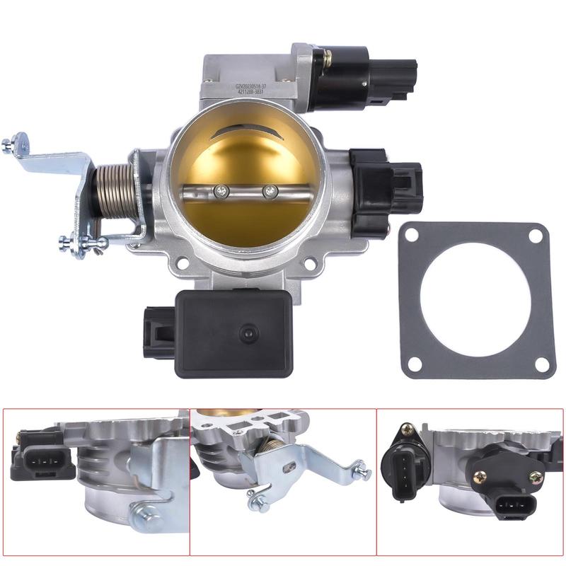 AP01 62mm Těleso škrticí klapky Vysokoprůtokové Výkonné Pro Jeep Grand Cherokee Wrangler 4.0L 53032023AB