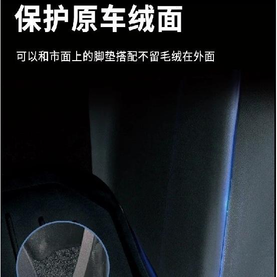 Mittelkonsolen-Seitenwand Anti-Kick-Schutzabdeckung für Tesla Model Y -2024 Auto TPE Ruhepedal Seitenschutzpolster