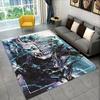 Tappeto Cartoon Anime Kaiju No.8 3D per Soggiorno Camera da Letto Casa Decorazione Divano, Tappetino Antiscivolo per Giochi Bambini Regalo