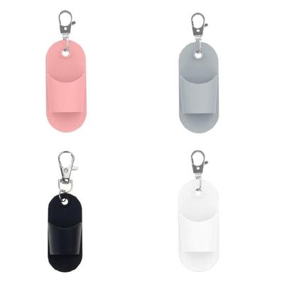 Clips para Bolígrafos de Cordón, Portabolígrafos de Silicona Portátil para Cuello, Portabolígrafos Portátil, Clip de Carrete para Insignias, Materiales Escolares de Oficina, Regalos
