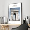 Berühmte Touristenattraktionen Leinwand Malerei Charmante Landschaft Landschaft Poster Drucke Nordic Stil Wand Kunst Bild Home Decor