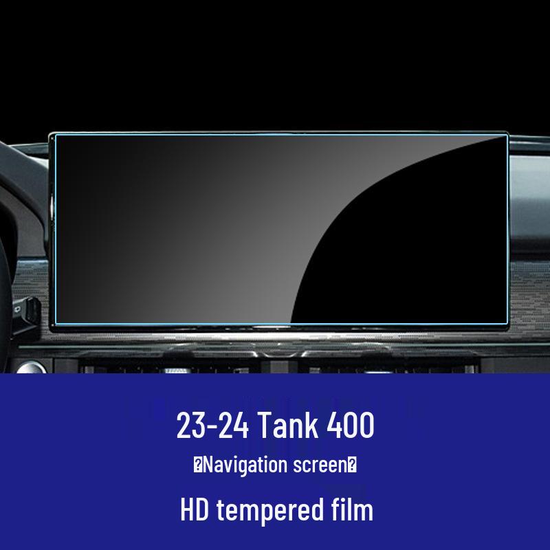 Tank 300/400/500/700 Great Wall Pao Instrument Navigation Screen Tempered Glass Protector.