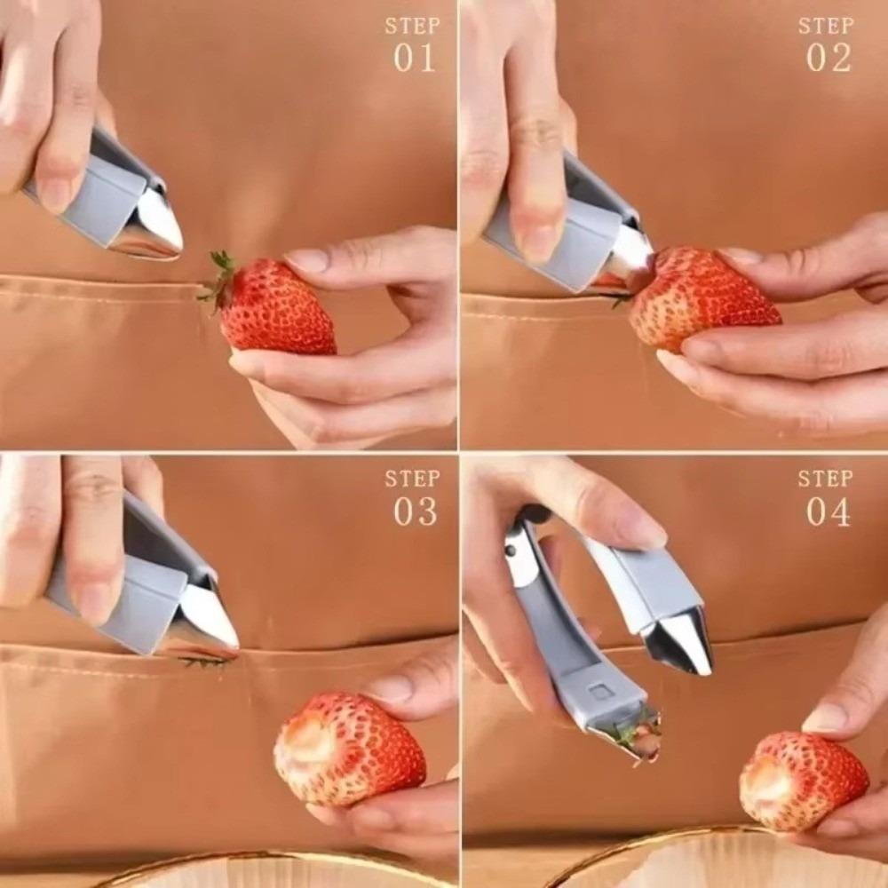 Multi-functional Pineapple Corer Pliers Stainless Steel Easy To Use Strawberry Seed Remover Portable Durable