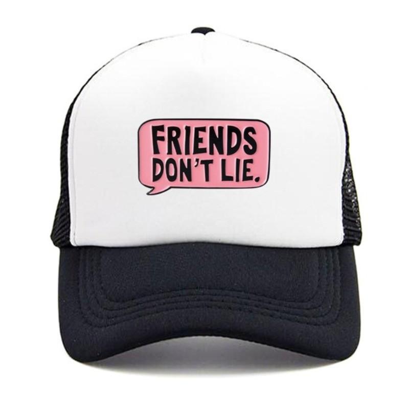 Stranger Hellfire Printed Casual Hats Peaked Baseball Caps