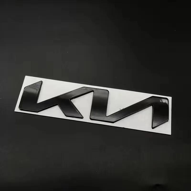 1pcs KN ABS Car Front Logo Sticker For New Kia Rear Bumper Tail Door Trunk Sticker Car Rear Emblem Sticker Styling Accessories Bhmcg60