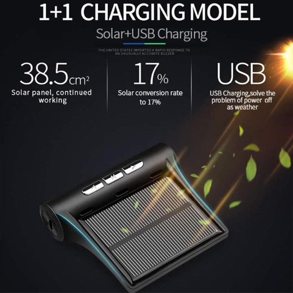 Tire Pressure Monitoring System, Tire Pressure Monitor System with Solar Charging, Wireless Solar TPMS