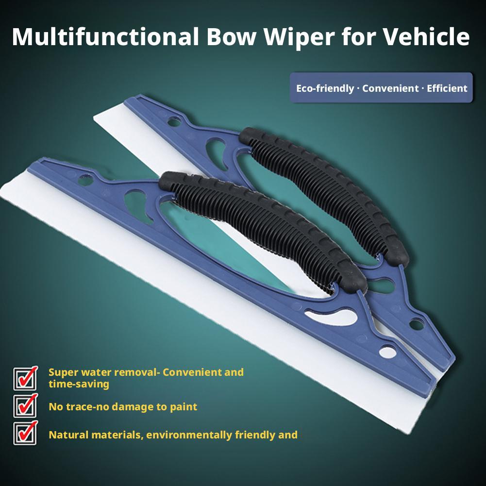 Silicone Water Wiper Silica Gel Car Wiper Board Windshield Cleaner Non-Scratch Soft Window Drying Blade