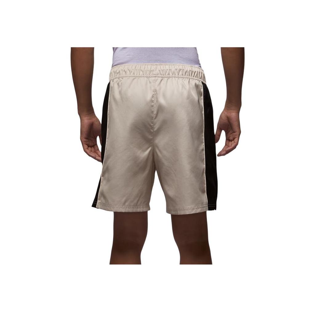 Jordan Sport Casual Lace-Up Five-Point Shorts Men Shorts Oatmeal Gray-Black HV8736140