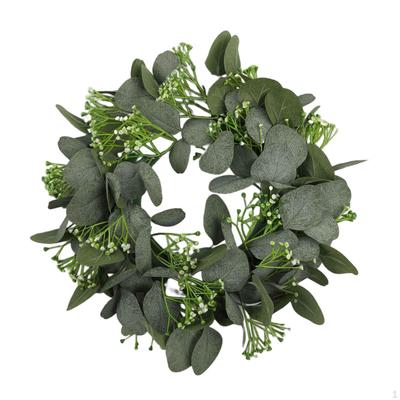 Eucalyptus Wreath, Artificial Easter Wreaths for Front Door, Wreath