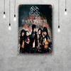 Poster Decorativo Black Veil Brides Segno di Latta Vintage Segno Metallico Placca Decorativa per Pub Bar Man Cave Club Decorazione Murale