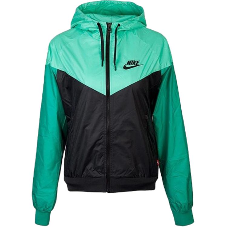 

Nike Женская куртка с капюшоном на молнии с логотипом, дышащая, 545909-022 M