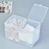 1pc-Portable Storage Box Nail Accessoires Wipes Cotton Pads Swab Rods Container Case Nail Art Toos Organizer