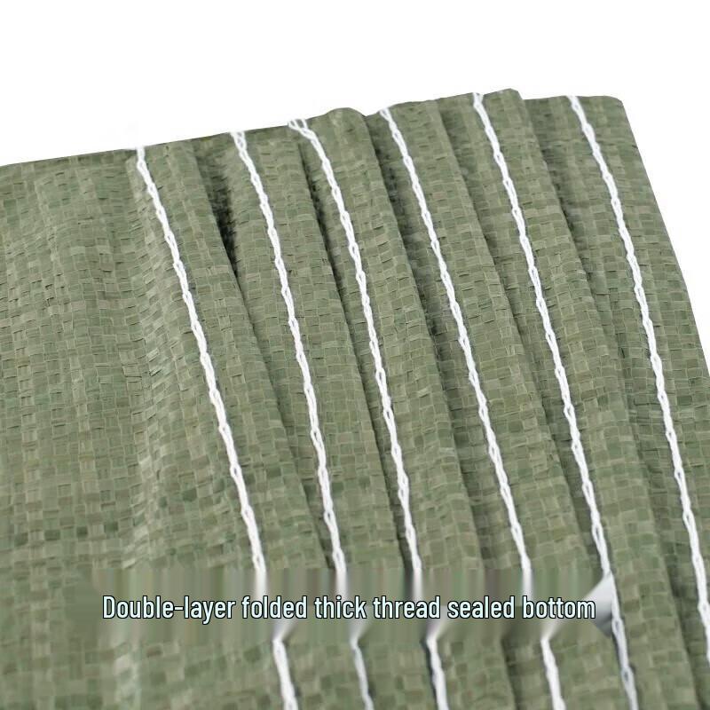Waterproof Heavy-Duty Woven Packaging Bags, 100-Pack