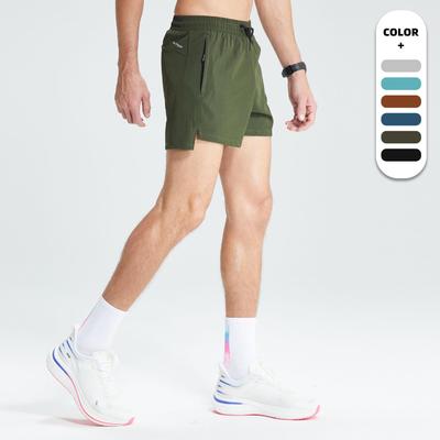Herren Mesh-Laufshorts, schnelltrocknend, 3/4 Länge, dehnbar & atmungsaktiv für Marathon Fitness