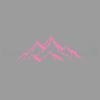 mountains criss-cross creative&funny stickers for cartoon fans&lover,high quality for car trucks motorcycles &laptops