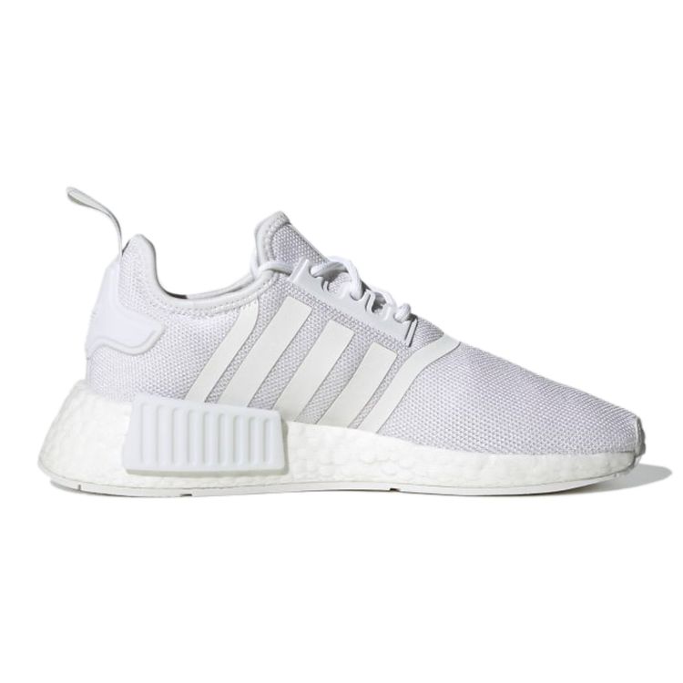 Adidas NMD_R1 Refined J White Grey Kids Sneakers Cloud-White Grey-One H02334