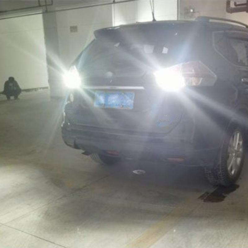 Araba LED 24smd Ters ışık T15/W16W T20/7740/W21W 1156/P21W Araba ışıkları ters ışık yedek lamba ampulü