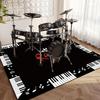 Drum Carpet Rug Soundproof Blanket Professional Rectangle Electronic Jazz Kit Floor Mat For Bass Drum Musical Instrument Mat