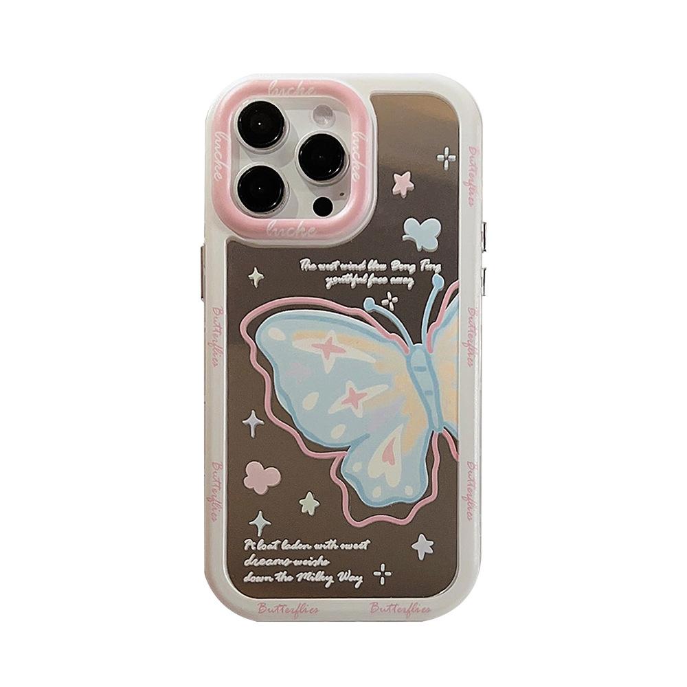 

Creative Mirror Butterfly Case for iPhone 17 iPhone 17 Pro Max iphone 17 Pro