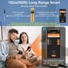 Wireless Meat Thermometer Bluetooth with Ceramics Probe for Grilling/Cooking Waterproof Digital Oven Food Thermometer with 600Ft Range Perfect for