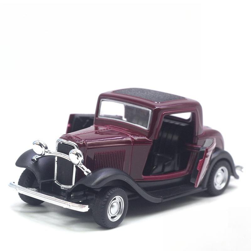 1:32 Simulation Retro Classic Car Classical Model Toy, Hot Sale Cross-border Amazon Hot Sale
