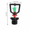 20Pcs Plastic Misting Nozzle G1/2 Male Thread Irrigation Sprinkler Nozzle  Plants Watering
