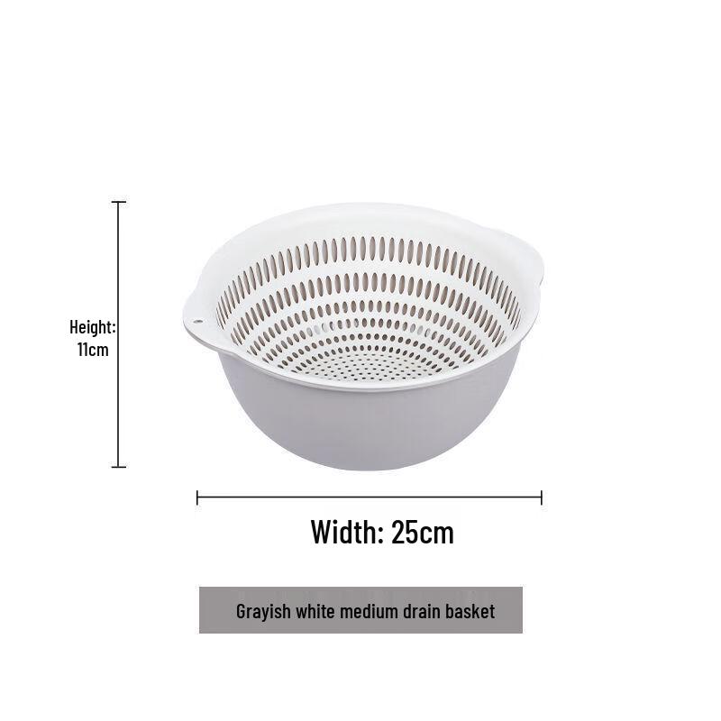 Enjoy Sport Double-Layer Kitchen Wash and Drain Basket