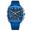 FOXBOX Top Brand Luxury Watches Men Dual Display Military Watch Luminous Waterproof Clock Business Casual Quartz Mens Wristwatch